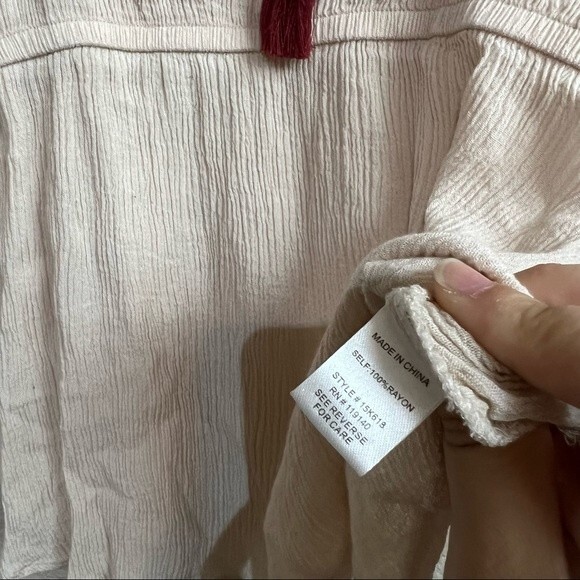 Altar’d State Embroidered Short Sleeve Top - Picture 6 of 6